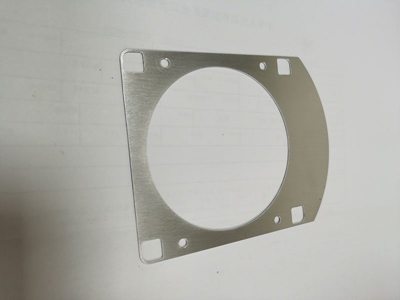 Aluminum,Laser cutting, brushed finishing